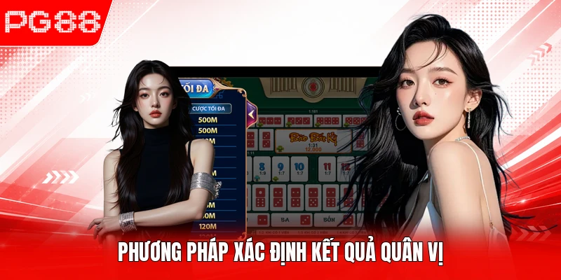 Phương pháp xác định kết quả quân vị