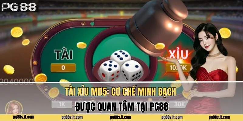 Tài Xỉu MD5 - Chơi Game Minh Bạch Tại PG88 Uy Tín
